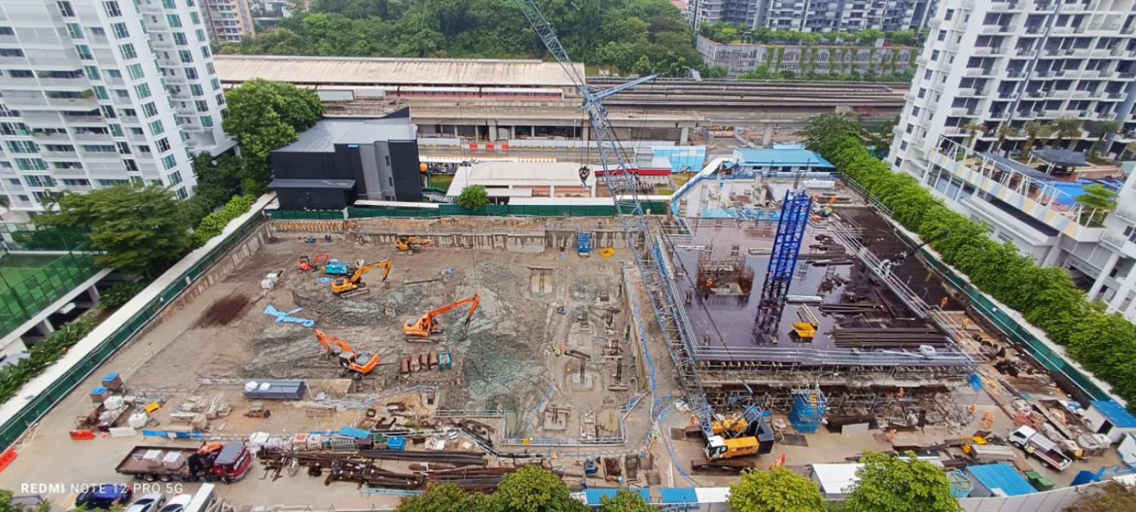 Construction Progress - Sceneca Residence - MCC Singapore