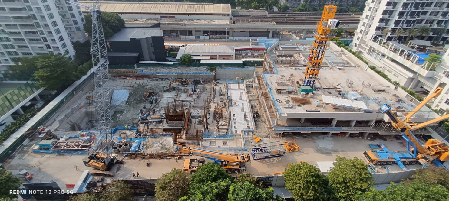 Construction Progress - Sceneca Residence - MCC Singapore